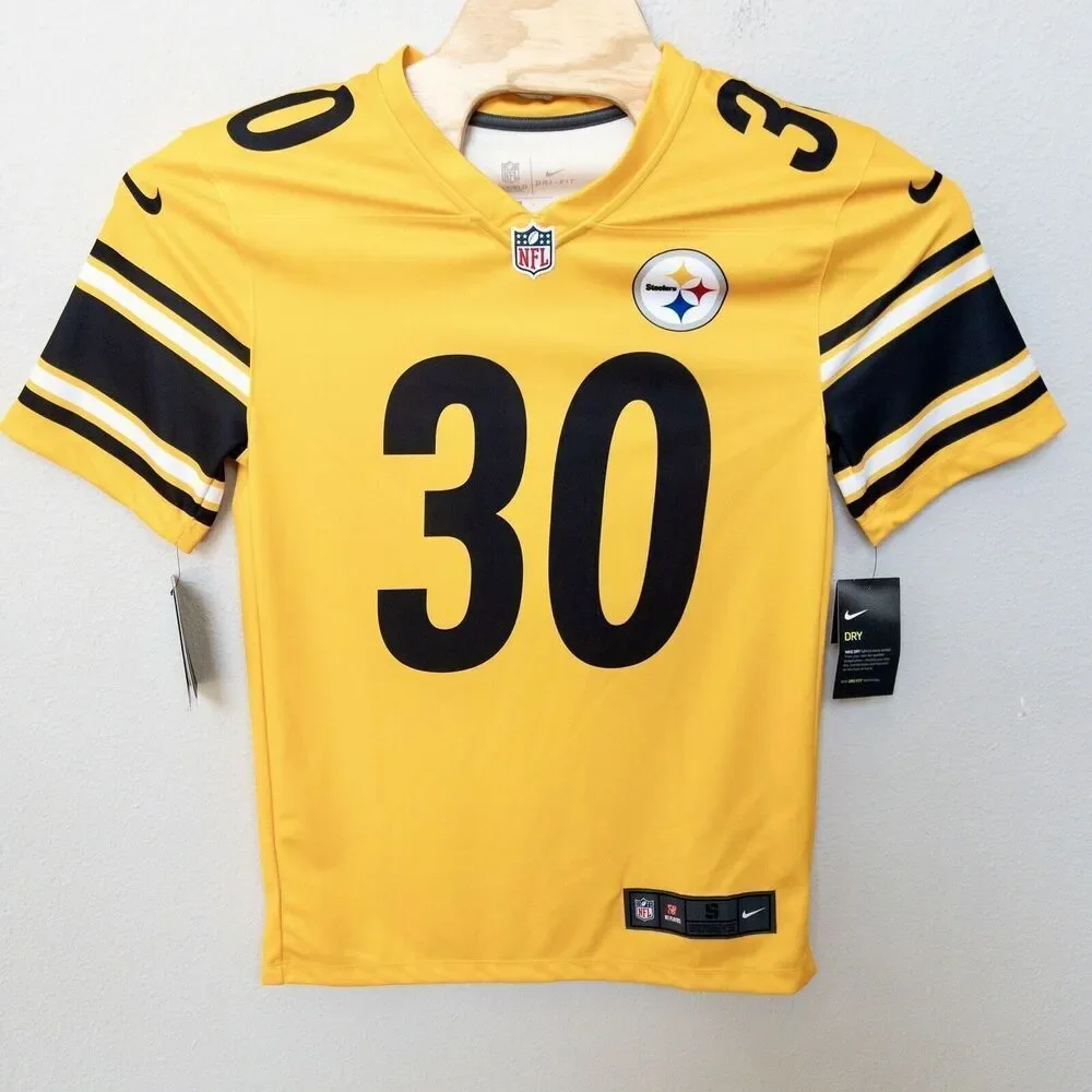 NWT Nike On Field‎ Pittsburgh Steelers James Conner Jersey Mens Small
